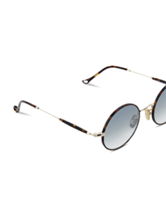 Quatre Wire Havana Sunglasses