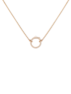 Paved Pendant Necklace