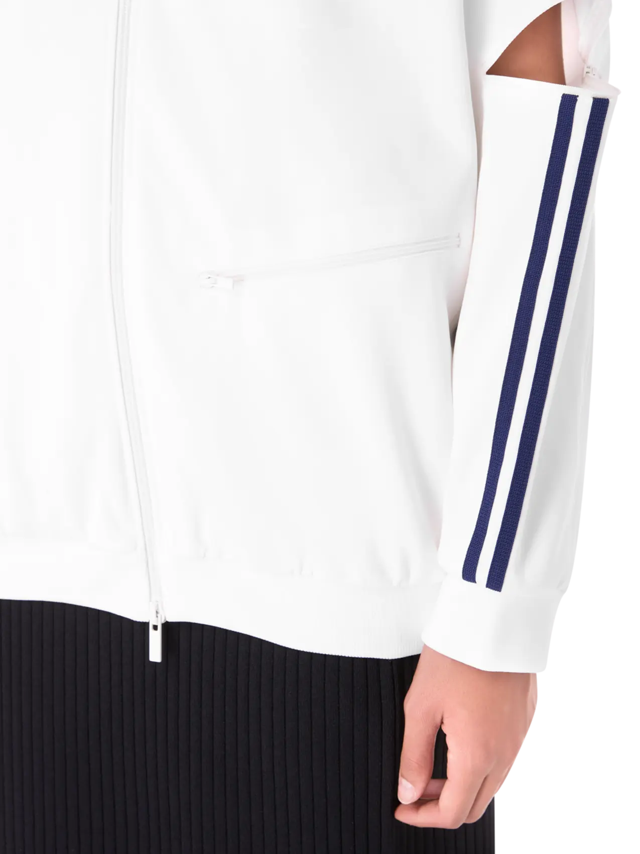 Api Maria Tibi Tibi Active Knit Zipper Detailed Track Jacket | THAT