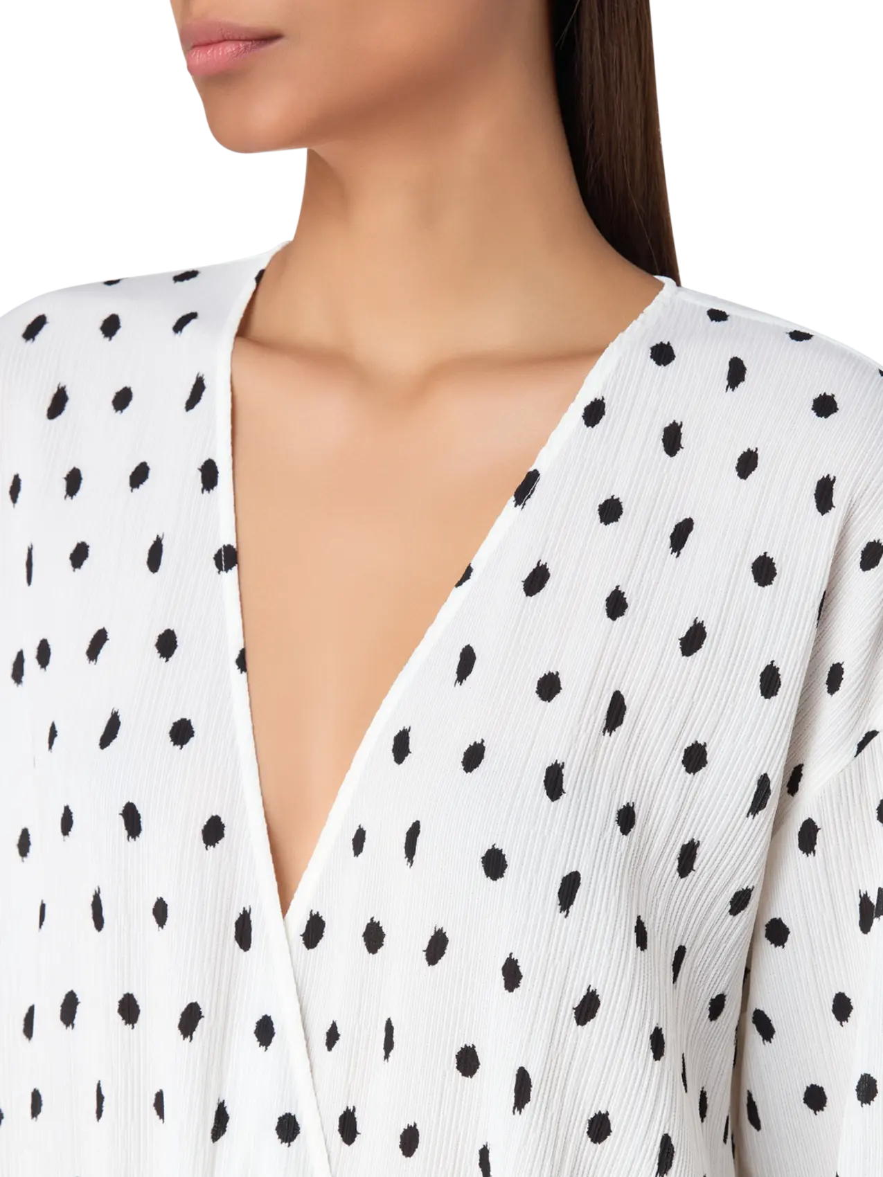 Api Maria Tibi Tibi Scribble Dot Print Wrap Dress | THAT