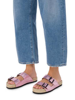 Nordic Metallic Sandals