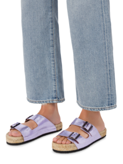 Nordic Metallic Sandals