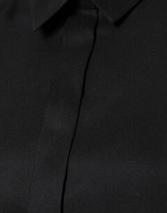 Black Puffy Sleeve Shirt