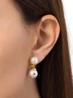 أقراط كونفيتي متدلية