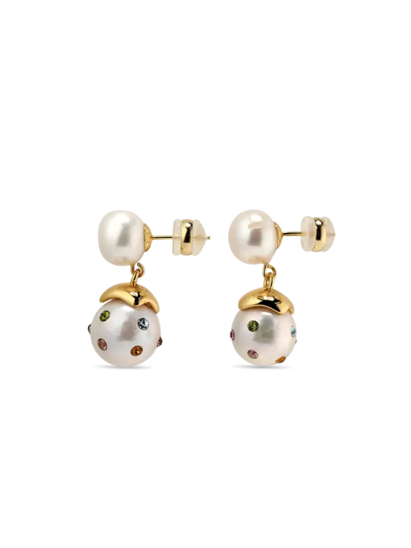 أقراط كونفيتي متدلية