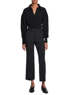 بنطال مارلين من الصوف الاستوائي