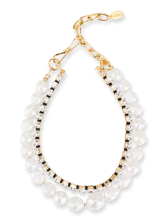 قلادة لاجون 2 مرصعة بالكريستال