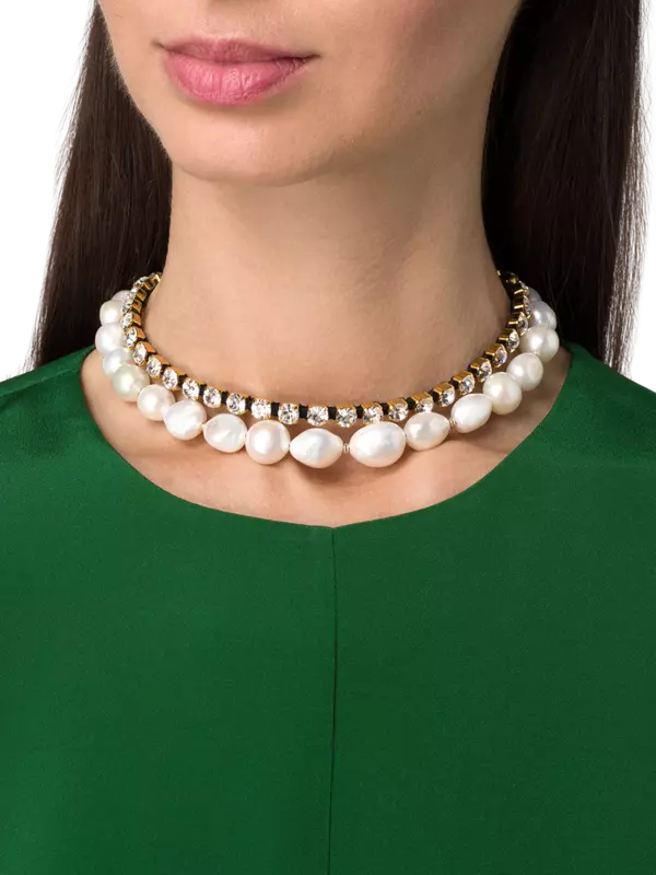 قلادة لاجون 2 مرصعة بالكريستال