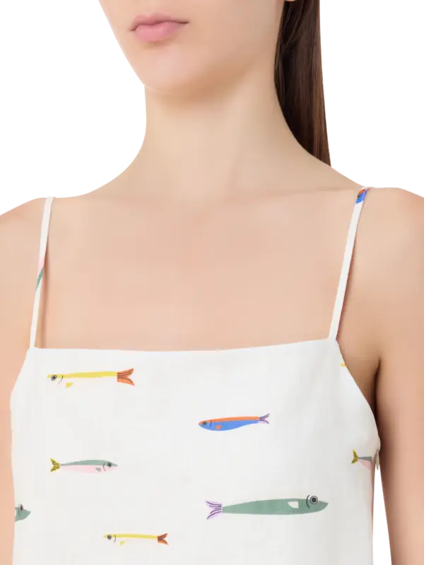 Staud Laura Sardines Linen Mini Dress | THAT Staud Laura Sardines Linen Mini Dress | THAT