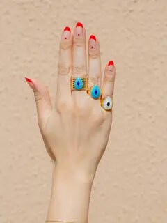 102 Big Enamel Ring | 18kt Yellow Gold