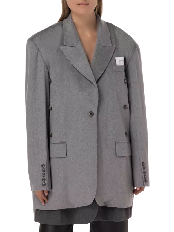 rokh 】DOUBLE LAYERS TAILORED COAT rokh 】DOUBLE LAYERS TAILORED COAT