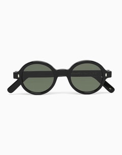 Black Oval Sunglasses