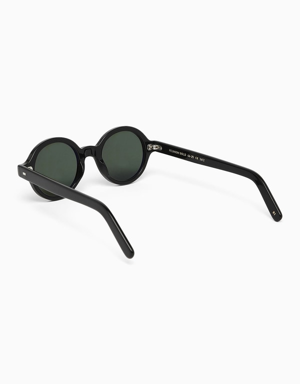 Black Oval Sunglasses
