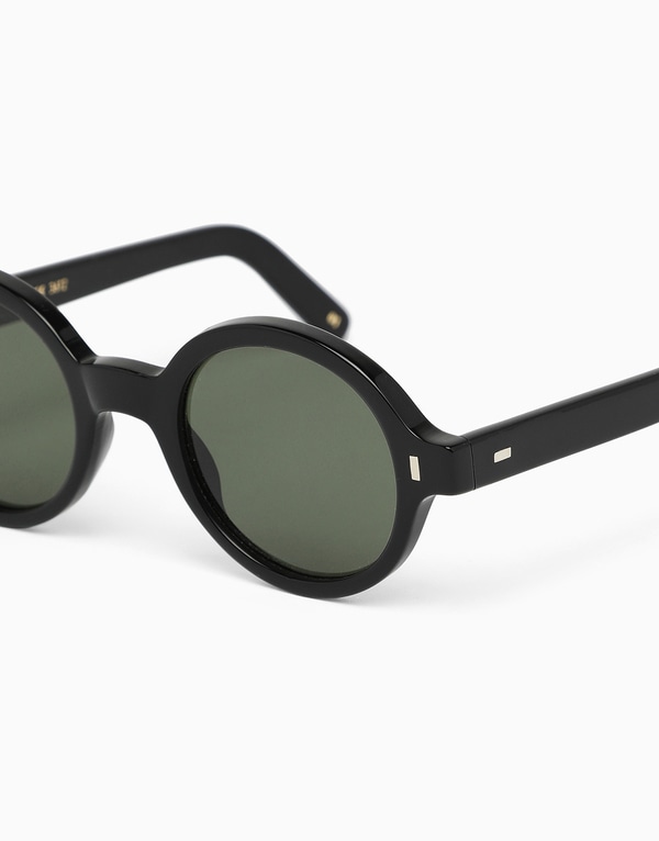 Black Oval Sunglasses