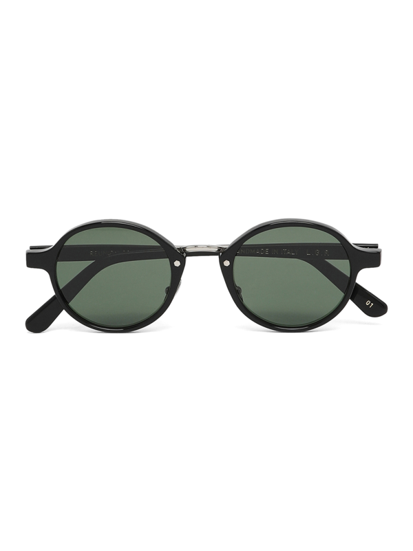 Black Oval Sunglasses