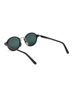 Black Oval Sunglasses