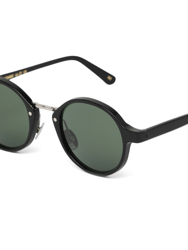 Black Oval Sunglasses