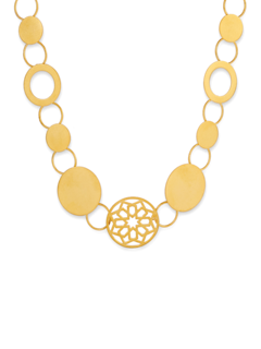 Handmade Coins Strap Necklace
