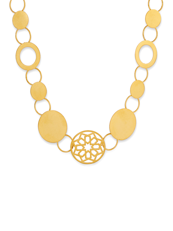 Handmade Coins Strap Necklace
