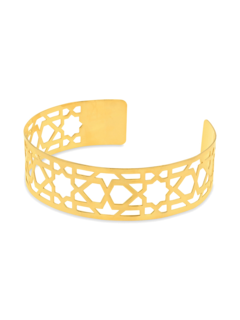 Gold-Plated Silver Arabesque Choker