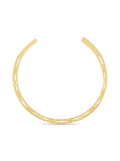 Gold-Plated Silver Arabesque Choker