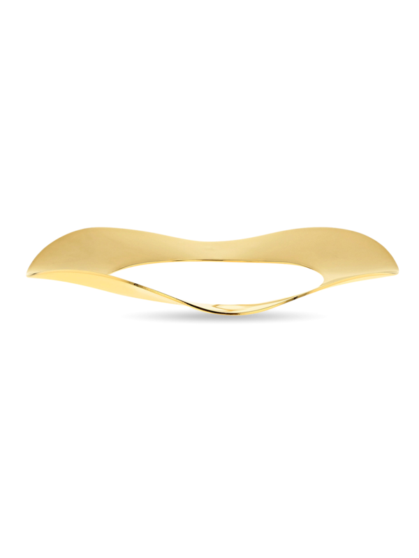 Gold-Plated Silver Tanora Bangle