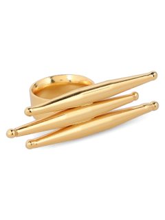 Solid Gold Statement Ring