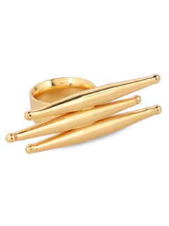 Solid Gold Statement Ring