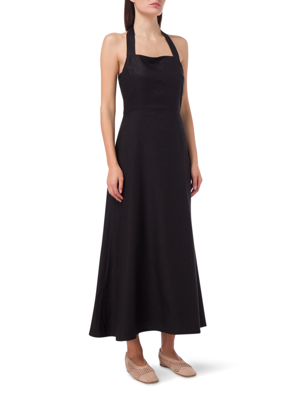 PLASIDO LINEN MAXI DRESS