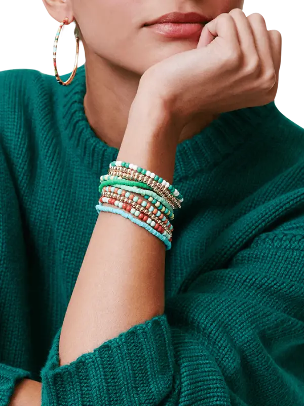 La Ponche Beaded Bracelets Set