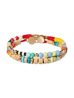 Island Time Beaded Duo Bracelet