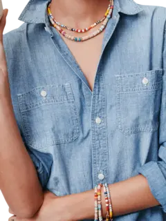 Island Time Beaded Duo Bracelet