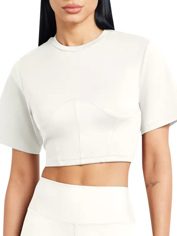 تيشيرت بنمط مشد