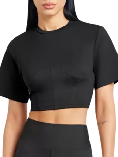 تيشيرت بنمط مشد