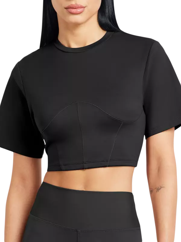 تيشيرت بنمط مشد