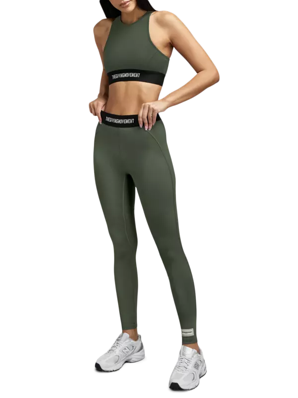 ليغينغز بقصة محددة من قماش سوفتسكين