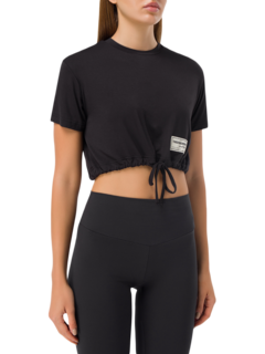 Drawcord Crop Top