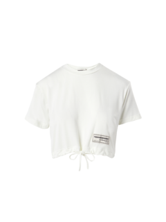Drawcord Crop Top