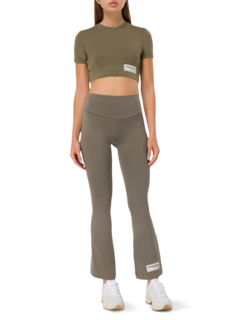 Recycled Softskin Crop Fitted T-Shirt