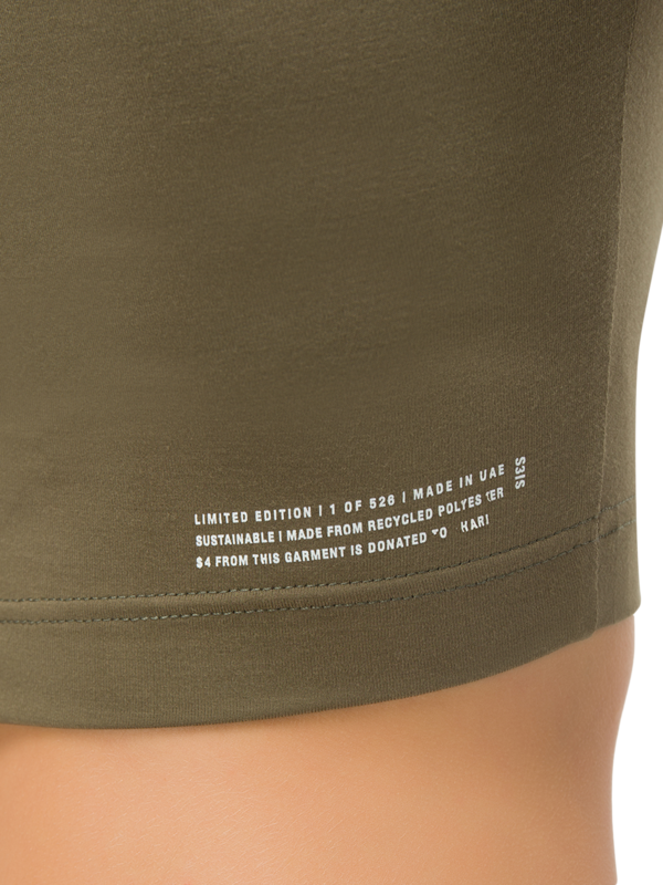 Recycled Softskin Crop Fitted T-Shirt