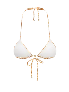 Star Sequins Beca Triangle Bikini Top