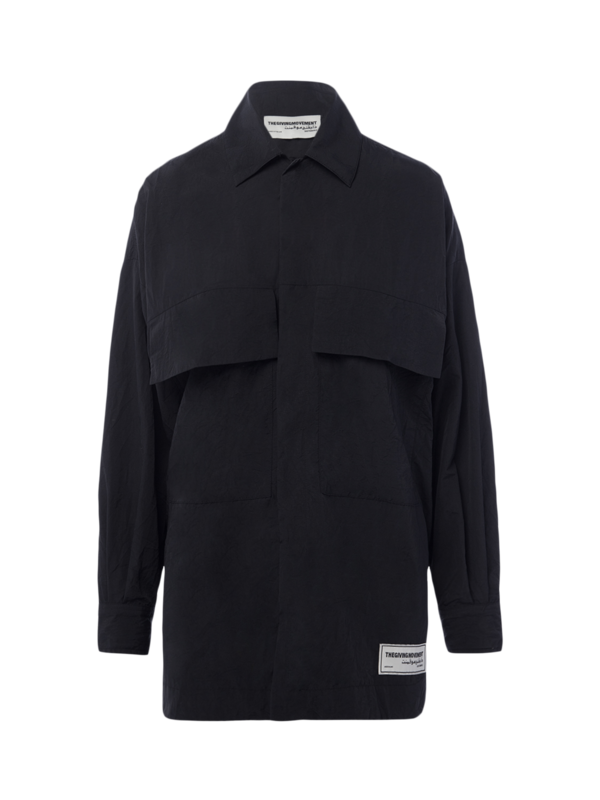 Recycled Nylon Shell Shacket