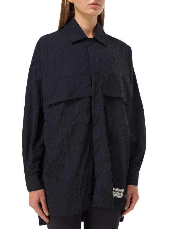 Recycled Nylon Shell Shacket