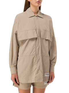 Recycled Nylon Shell Shacket