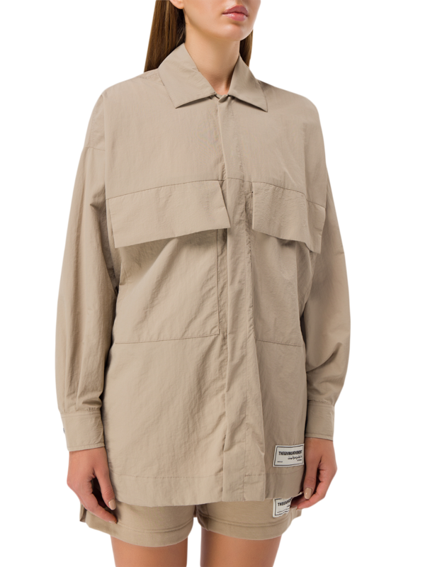 Recycled Nylon Shell Shacket