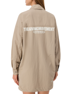 Recycled Nylon Shell Shacket