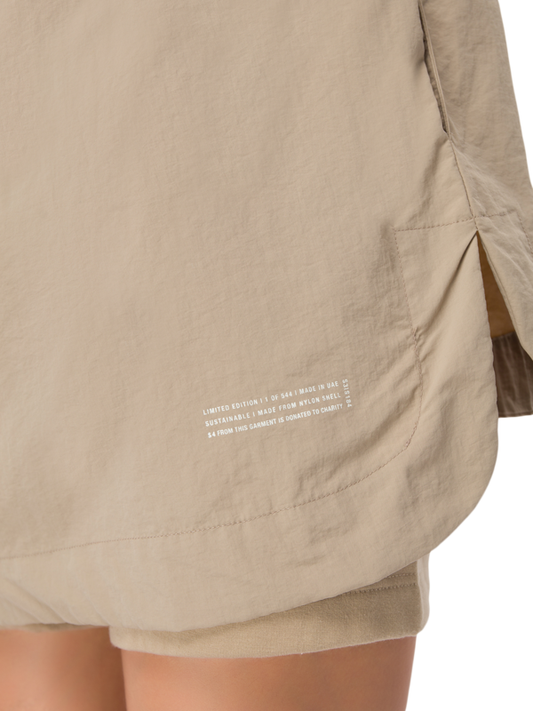 Recycled Nylon Shell Shacket