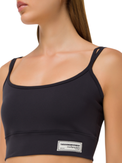 Recycled Softskin Longline Double Strap Bra