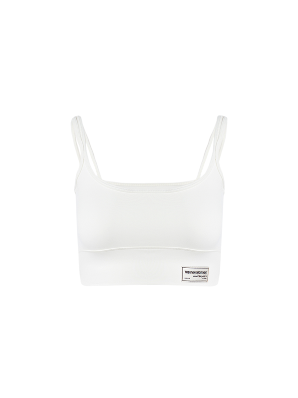 Recycled Softskin Longline Double Strap Bra