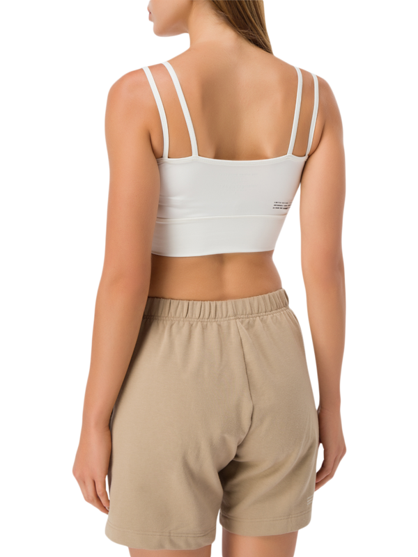 Recycled Softskin Longline Double Strap Bra